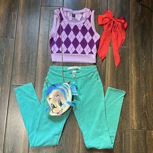 JW Max Jeggings Disney Bound Ariel Bottoms